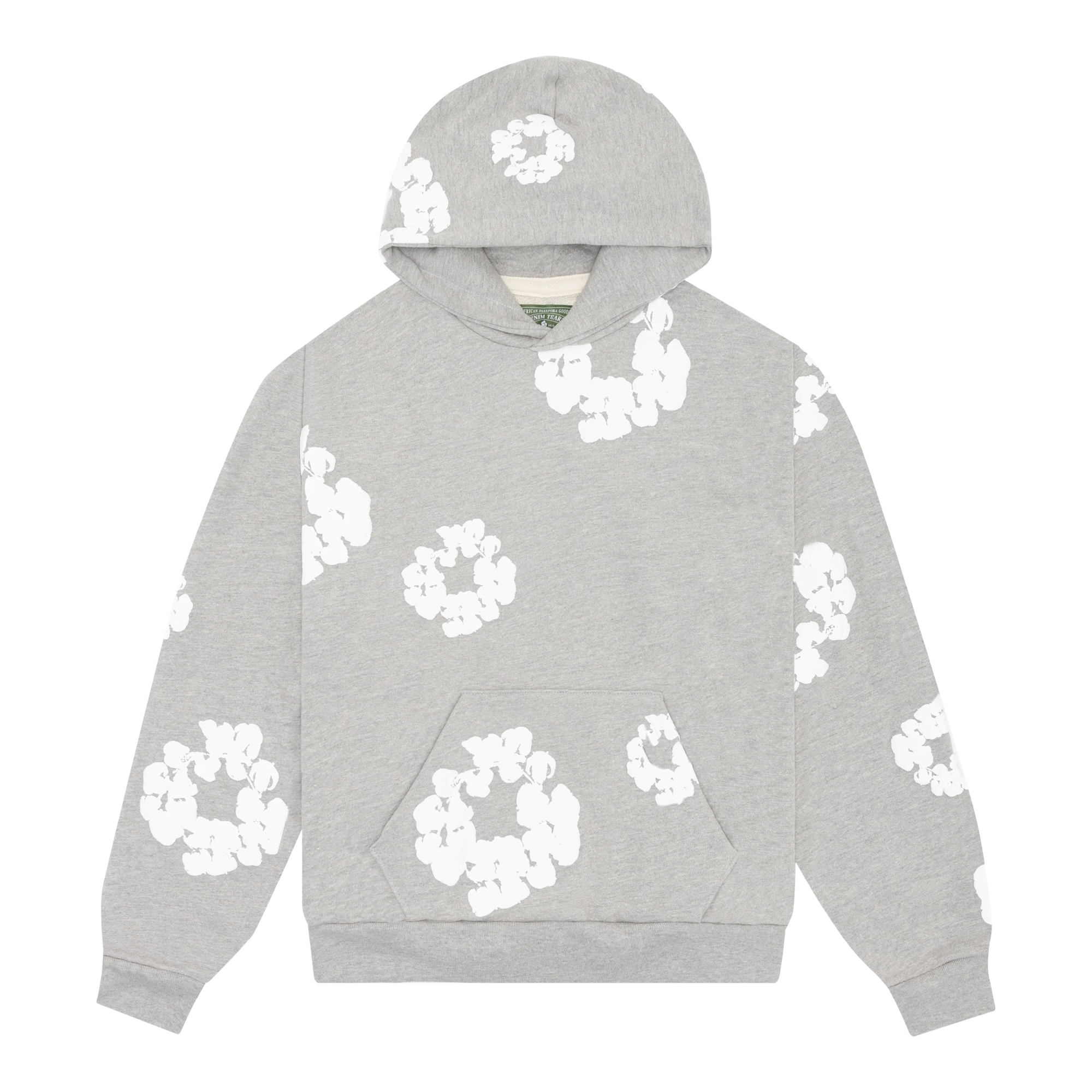 Denim Tears The Cotton Wreath Hanorac Gri - True to Sole Denim Tears The Cotton Wreath Hanorac Gri - True to Sole