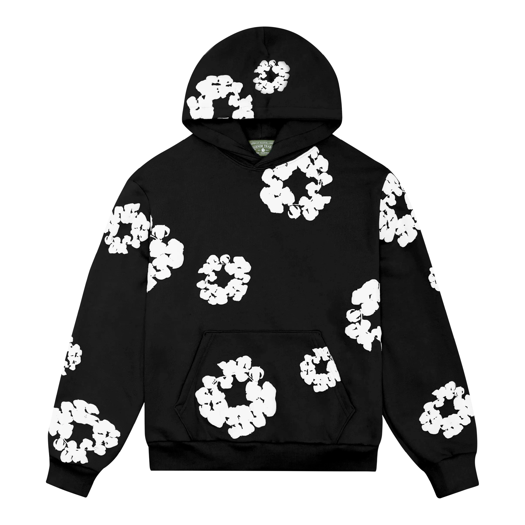 denim tears Sサイズ Denim Tears The Cotton Wreath Hanorac Negru - True to Sole