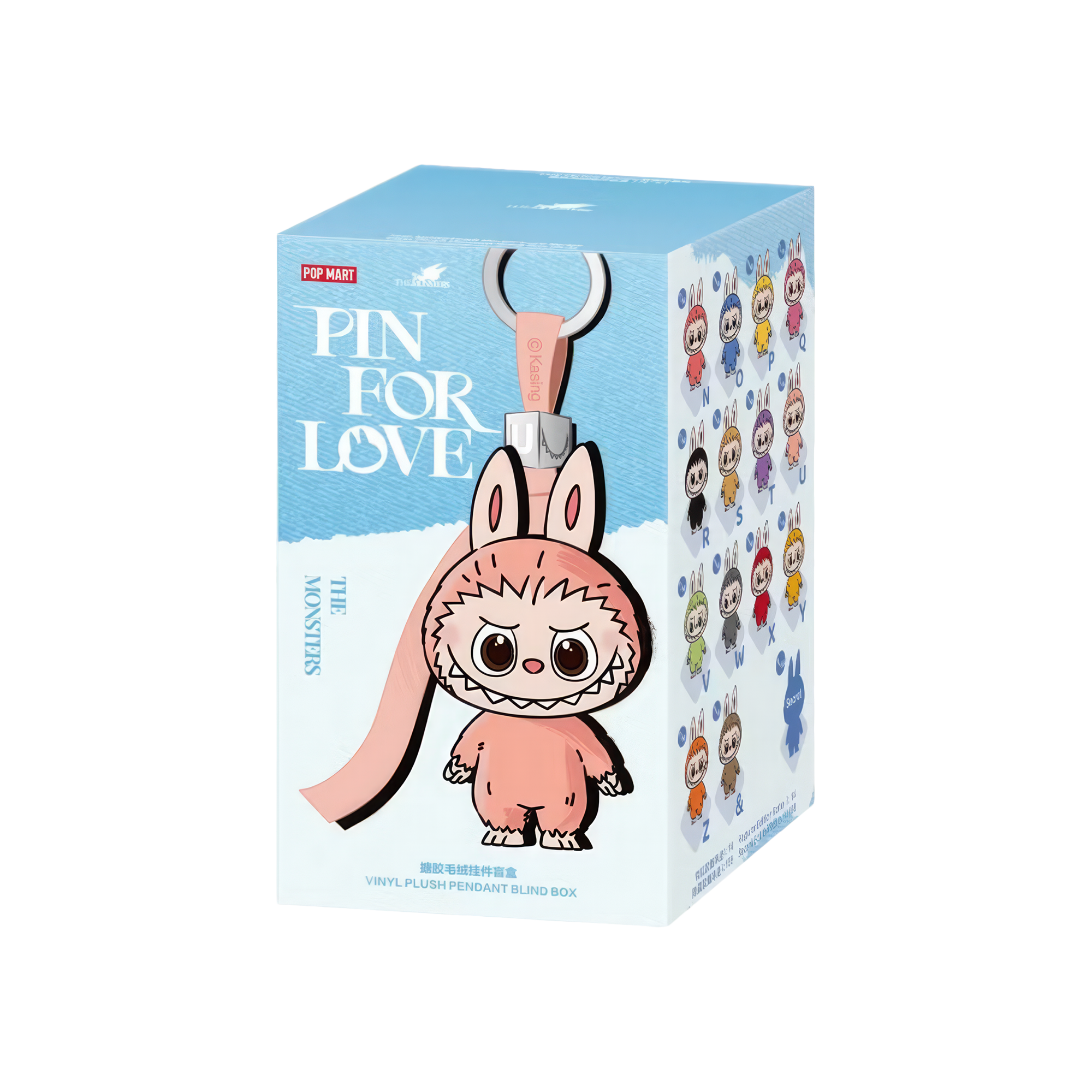 Pop Mart Labubu The Monsters Pin for Love Series Vinyl Plush