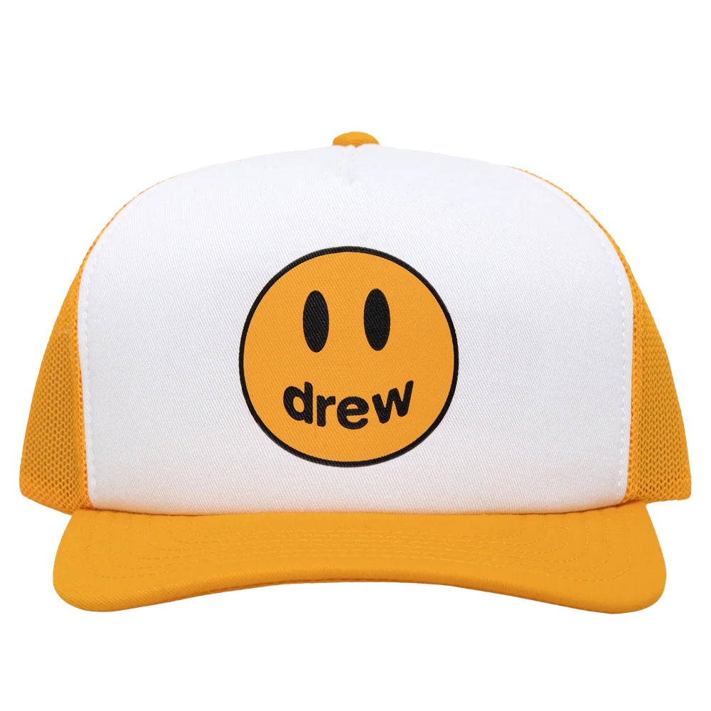 drew house mascot trucker hat white True to Sole