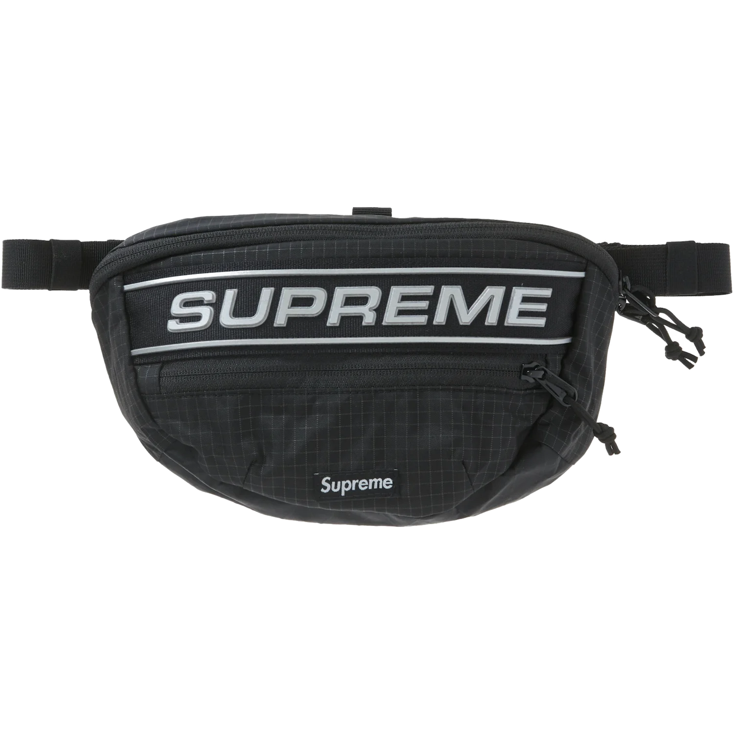 Supreme Logo Waist Bag Black - True to Sole