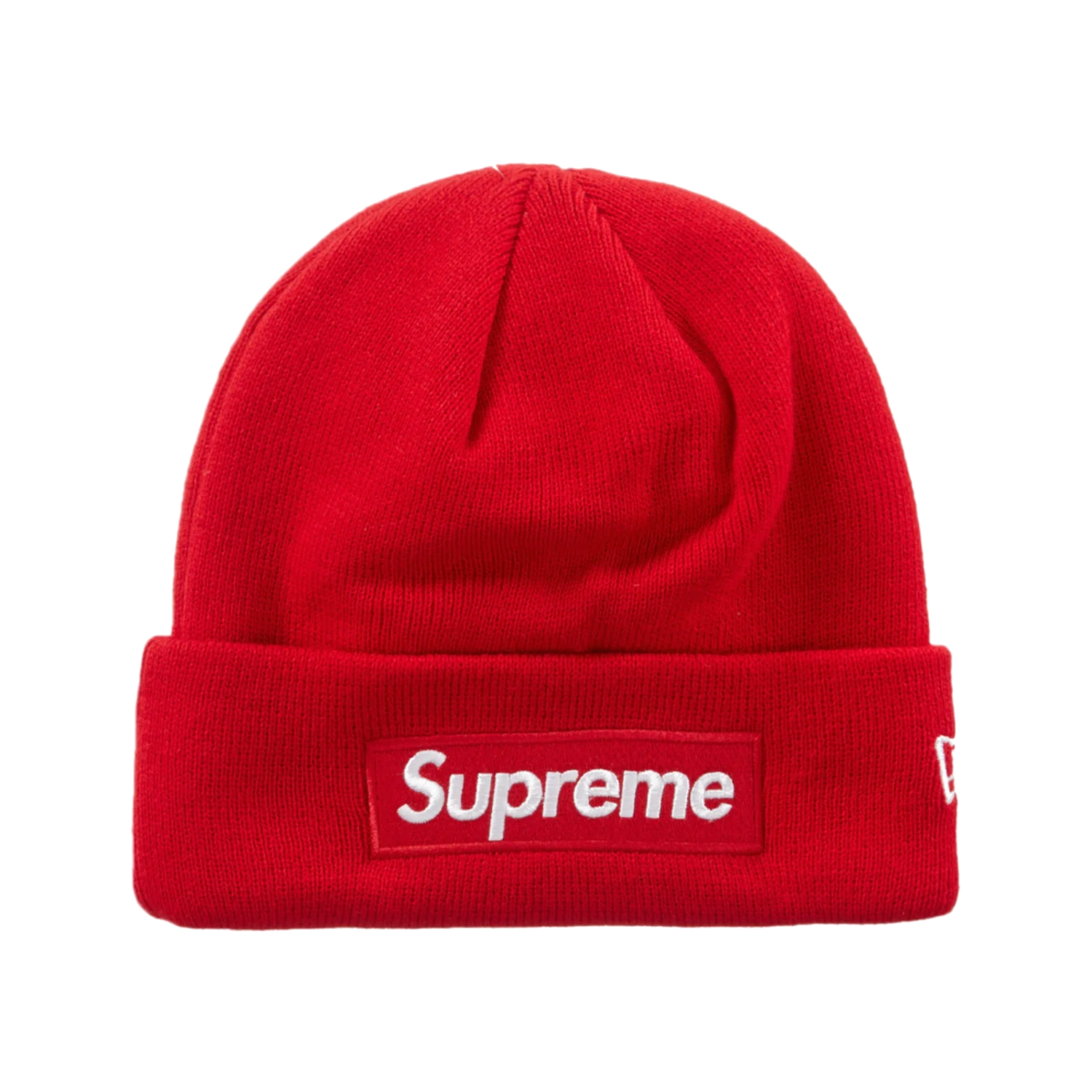 Supreme New Era Box Logo Beanie (FW23) Red - True to Sole Supreme New Era Box Logo Beanie (FW23) Red - True to Sole