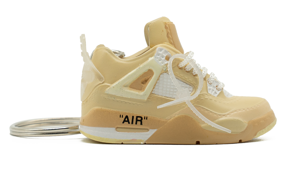 Air Jordan 4 Retro Off-White Sail breloc - True to Sole