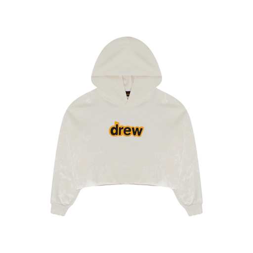 drew house secret cropped hoodie off white