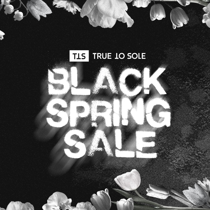 True to Sole Black Spring Sale
