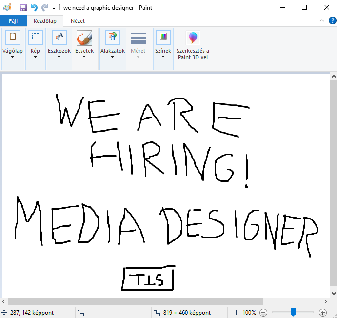 Digitális grafikus / Media Designer kollégát keresünk csapatunkba