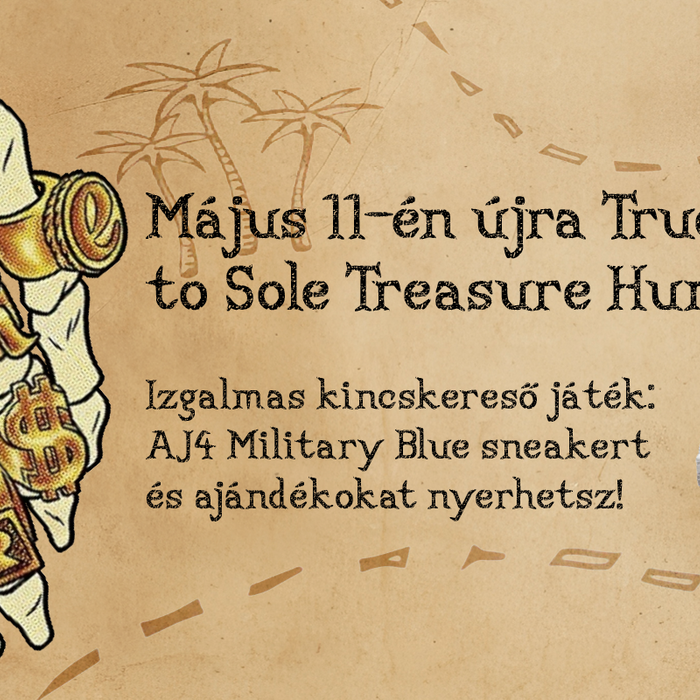 Nyerd meg az AJ4 Military Blue-t budapesti Treasure Hunt játékunkban!