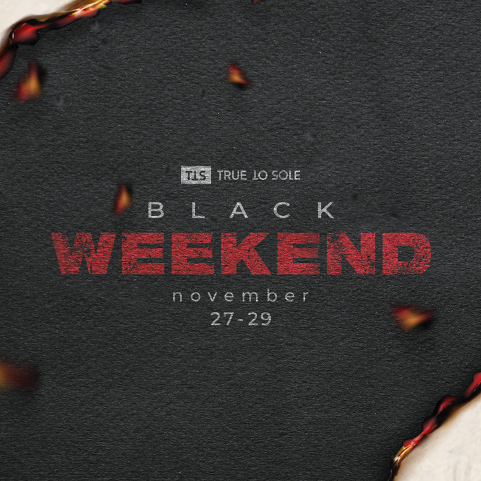 Black Weekend a True to Sole webshopban és üzletben!