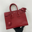 Saint Laurent Sac de Jour Croc Emboss Red, photo 1