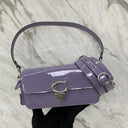 Coach Patent Ce761 Studio Baguette Purple
