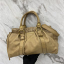Miu Miu Vitello Lux Light Brown