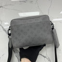 Louis Vuitton Grey M46104 Shadow LV Duo Messenger Shoulder Bag W/pouch Rfid