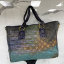 Louis Vuitton Multicolor Monogram M95740 Richard Prince Heartbreak Jokes Tote Shoulder Bag