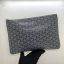 Goyard Grey SLG Pochette Senat 2 MM Clutch