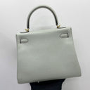 Hermès Kelly 25 Gris Neve Togo Stamp B (2023)