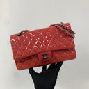 Chanel Classic Flap Patent 25cm Medium Double Flap Pink, photo 1