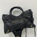 Balenciaga Black City W/mirror Black GHW