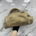 Loewe Gold Metallic Handbag Nappa Aire