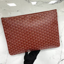 Goyard Red Sena Pouch