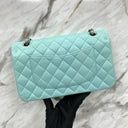 Chanel Medium Classic Flap Blue Lambskin (2019)