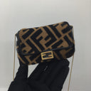 Fendi SLG 7Ar844 Nano Baguette Chain Sheep Merinos