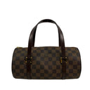 Louis Vuitton Brown Coated Canvas Damier Papillon 26 Shoulder