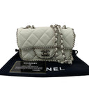 Chanel White Lambskin Chain Around Chain Shoulder, photo 1