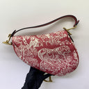 Dior Red Canvas Saddle One Shoulder, photo 2
