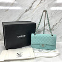 Chanel Medium Classic Flap Blue Lambskin (2019)
