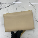 Saint Laurent Kate Chain Shoulder Beige GHW