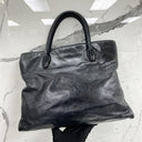 Miu Miu Black Leather Tote, photo 2