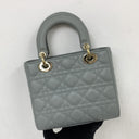 Dior Lady Blue Abc Dior Small Nylon Interior Shoulder