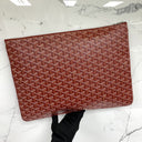 Goyard Red Sena Pouch
