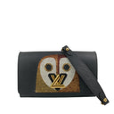 Louis Vuitton Black Epi Leather Twist Owl Shoulder