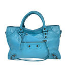 Balenciaga Blue Goatskin City Medium 115748.4470