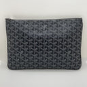 Goyard Grey SLG Pochette Senat 2 MM Clutch