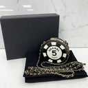 Chanel Lambskin Casino/Poker Chip Round Minaudière Chain Clutch, photo 3