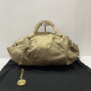 Loewe Metallic Bronze Gold Nappa Aire Nagram Leather With Medallion Charm Handbag, photo 3
