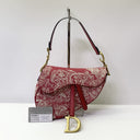 Dior Red Canvas Saddle One Shoulder, photo 3