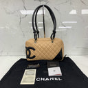 Chanel Cambon Boston Shoulder Beige/Black, photo 3