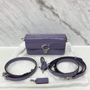 Coach Patent Ce761 Studio Baguette Purple