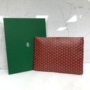 Goyard Red Sena Pouch