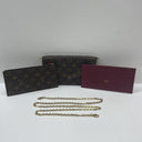 Louis Vuitton Monogram Pochette Félicie Chain Shoulderbag Brown, photo 3