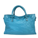 Balenciaga Blue Goatskin City Medium 115748.4470