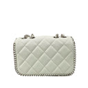 Chanel White Lambskin Chain Around Chain Shoulder, photo 3