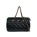 Chanel Black Caviar Skin Mini Boston, photo 3