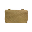 Chanel Beige Calfskin Single Flap Chain Shoulder, photo 3