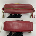 Gucci Red Marmont 447632 Camera Chain Shoulder