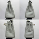 Hermès Kelly 25 Gris Neve Togo Stamp B (2023)