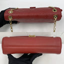 Louis Vuitton Red Leather Empreinte Saint Germain PM Shoulder Bag